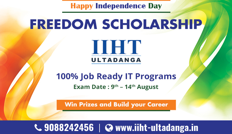 IIHT ultadanga, Freedom Scholarship 2018